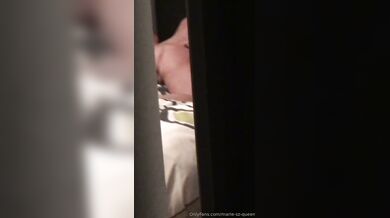 Marie-sz-queen aka marie-sz-queen - 10-10-2025 OnlyFans Video - When you tell your hubby he can't watch, only listen, but disobeys and props the door