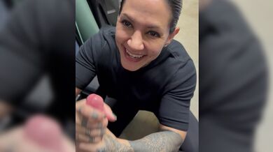 Hulda Lopez aka huldalopezfbb - 08-14-2025 OnlyFans Video - Blowjob at the storage unit We kept hearing as if someone was coming