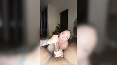 Gigi Vergara aka gigidacream - 06-07-2026 OnlyFans Video - Sucking a huge bbc